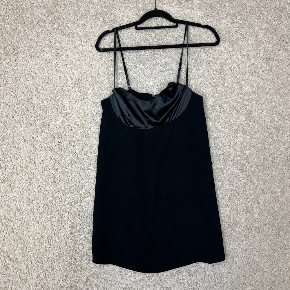 Free People Mila Mini Dress Womens Medium Black Bustier LBD Sexy Going Out NWT